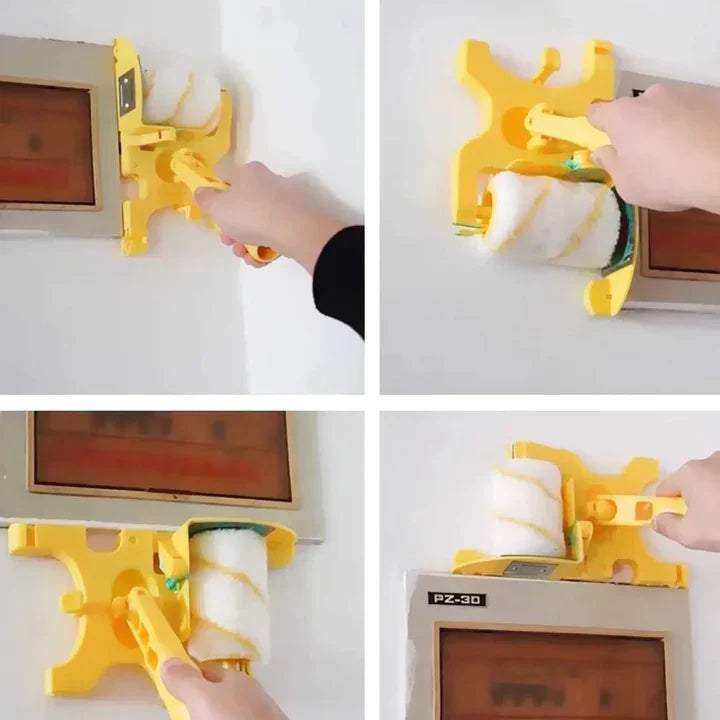 Maliben | Precision Paint Roller With Ergonomic Handle & High-Density Foam For Smooth Finish & Easy Application