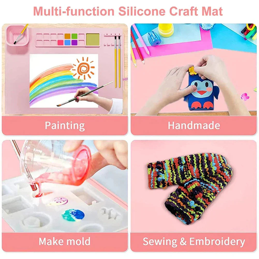 Maliben | Cleaning Is Child's Play – Color Play Mat For Kids