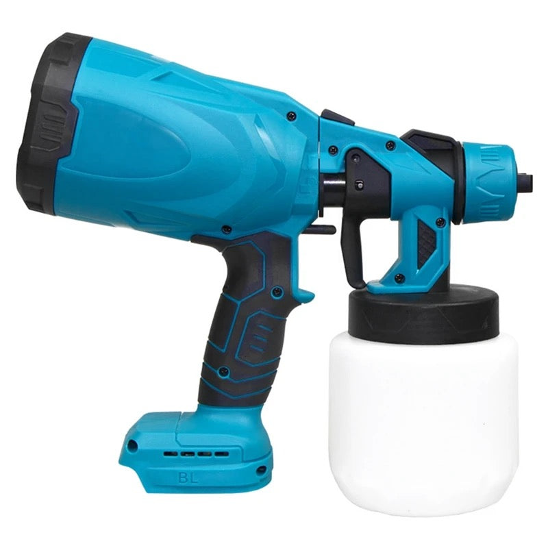 Maliben | Paintpro | Wireless High Pressure Spray Gun 1000ml Spray Gun For Makita 18v Battery