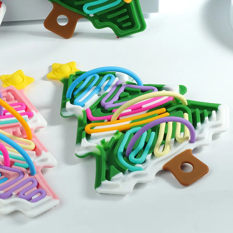 Maliben | Silicone Stress Reliever Christmas Tree – Compact And Fun For The Christmas Time
