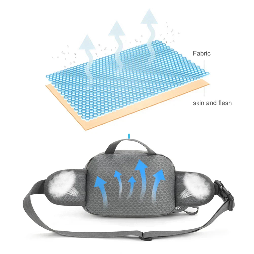 Maliben | Running Belt Motionlite | Lightweight & Water-Repellent | Adjustable For All Sizes | Perfect For Jogging, Hiking & Cycling