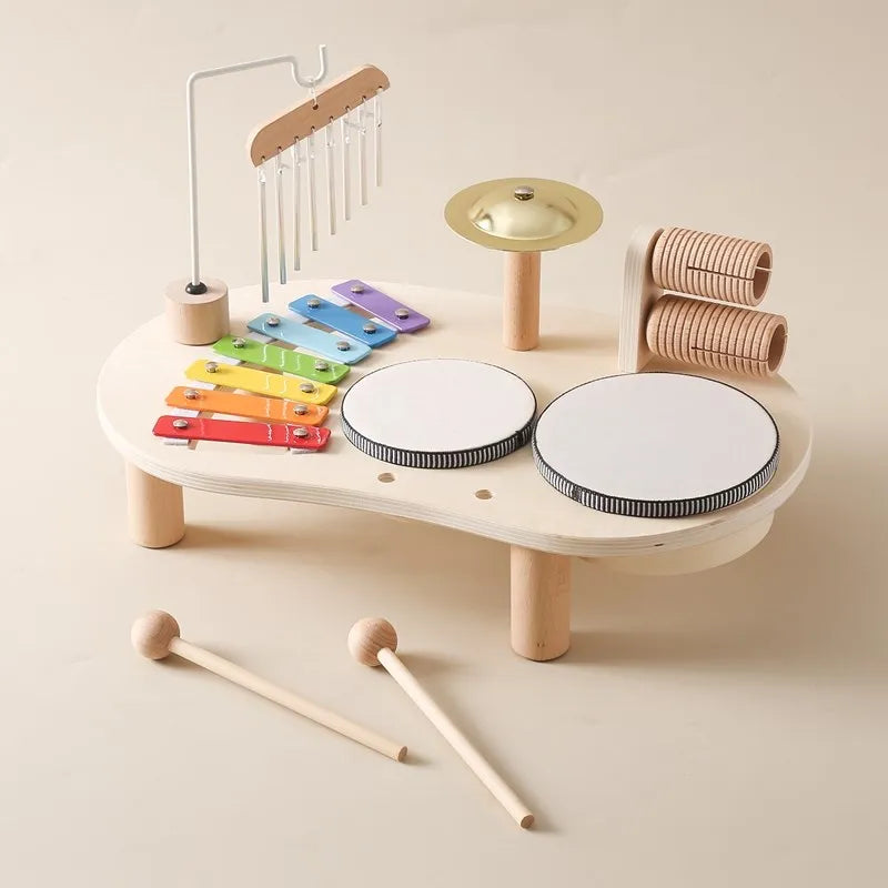 Maliben | Wooden Baby Musical Instruments | Stimulate Creativity - Perfect Montessori Toys