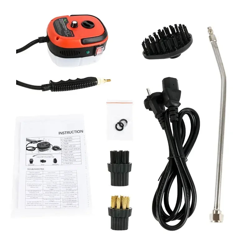 Maliben | Steampower High Pressure Steam Cleaner | Powerful Steam Cleaner For Deep Cleaning And Hygiene