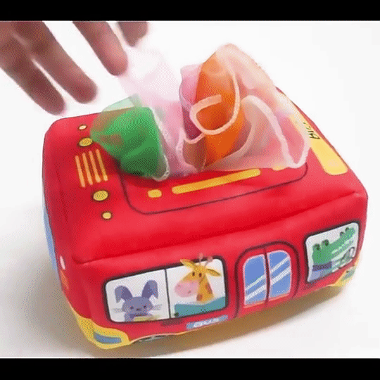 Maliben | Tissuetoy - Magical Tissue Box - Endless Play Fun For Little Ones