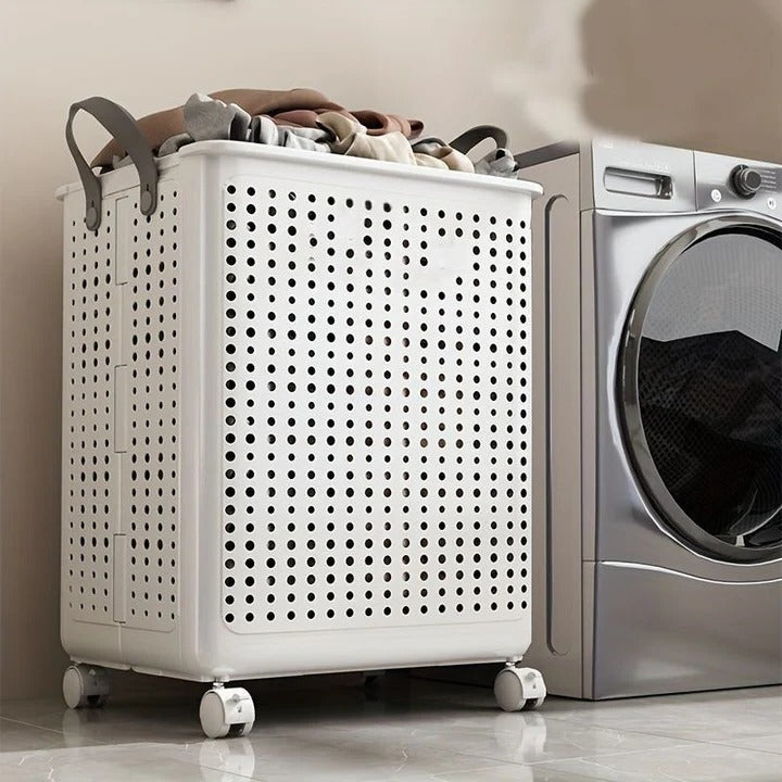 Maliben | Laundry Basket With Wheels
