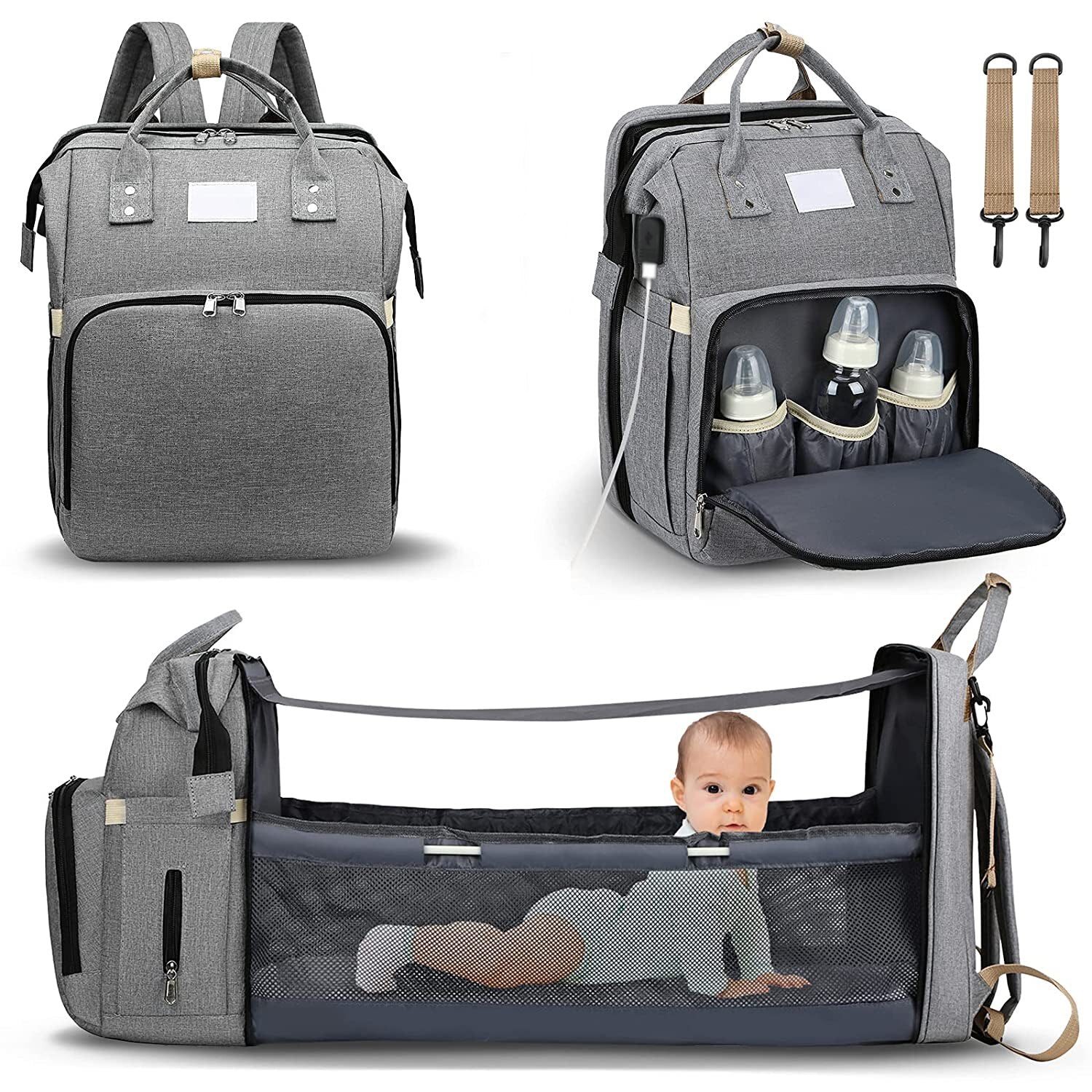 Maliben | All-In-One Smart Mama Diaper Bag