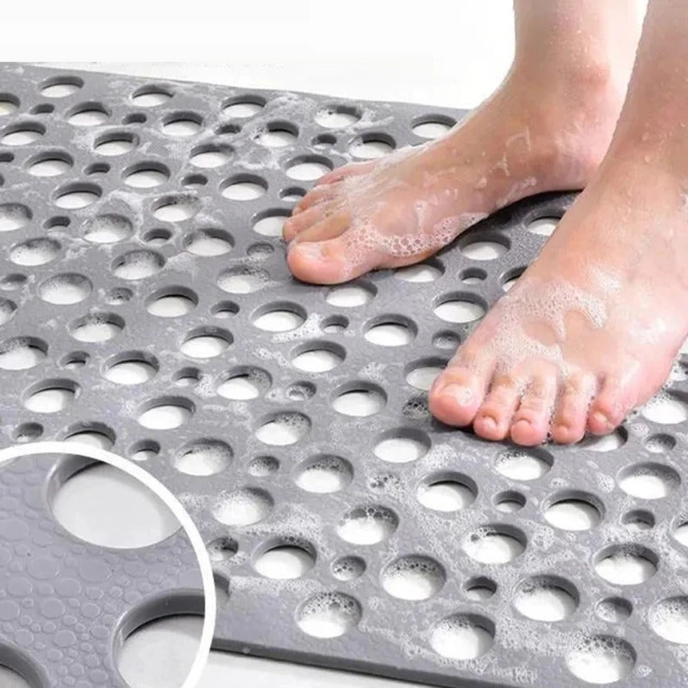 Maliben | Luxury Non-Slip Bath Mat With Suction Cups And Quick-Drying Design