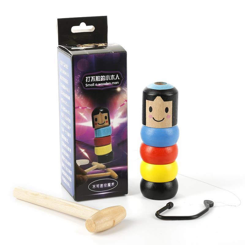 Maliben | Ecotoys Magicwood | Unbreakable Magic - Wooden Magic Figurine For Performances