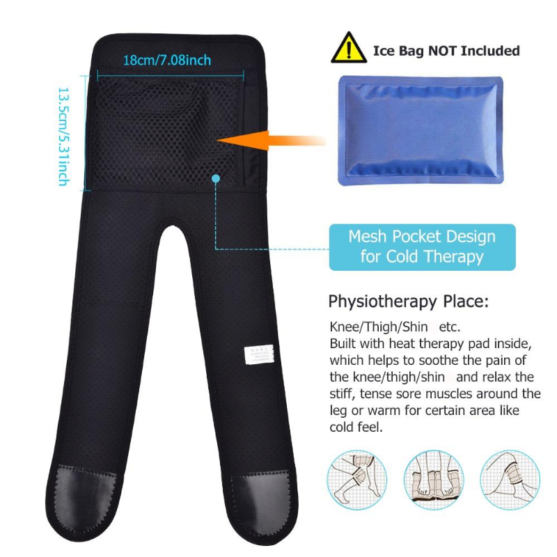 Maliben | Infrared Heated Knee Physiotherapy Safe Massager - Pain Relief Rehabilitation