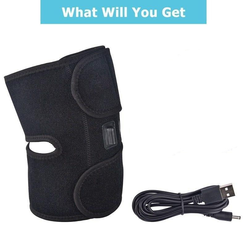 Maliben | Infrared Heated Knee Physiotherapy Safe Massager - Pain Relief Rehabilitation
