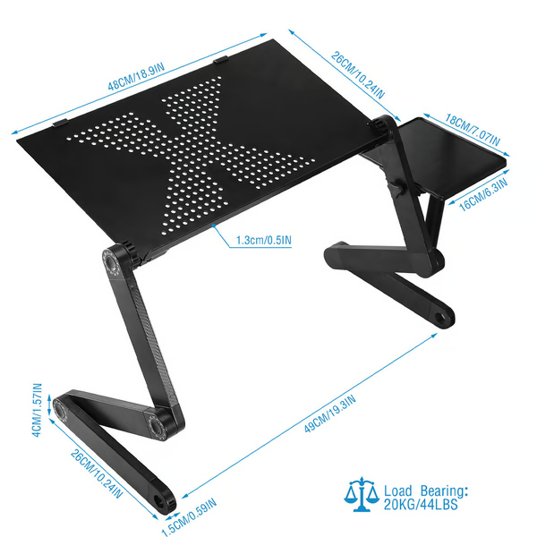 Maliben | 360° Ergonomic Laptop Stand – FlexStand