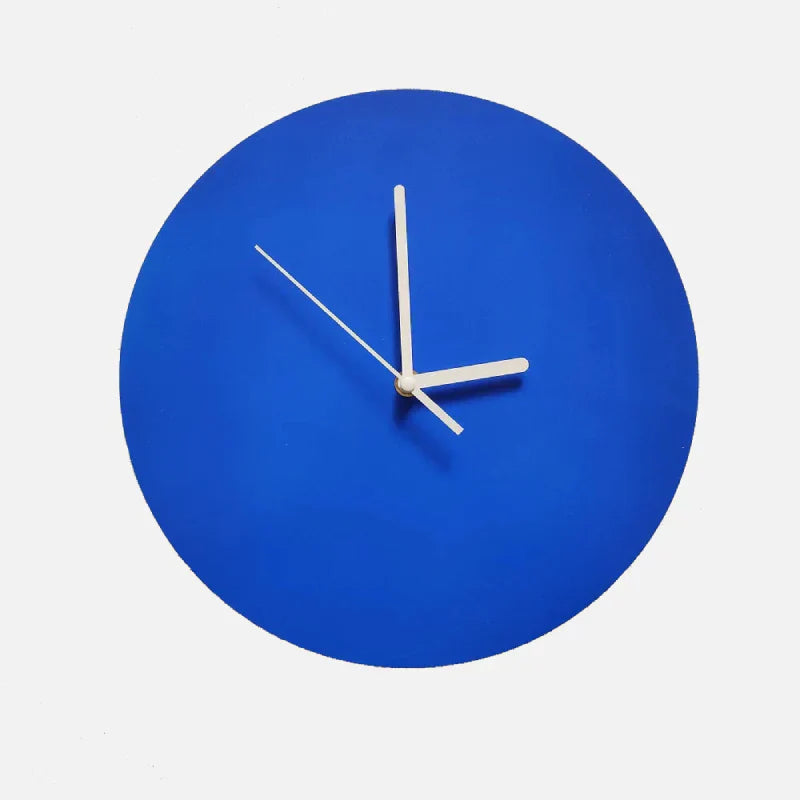 Maliben | Small Blue Geometric Wall Clock