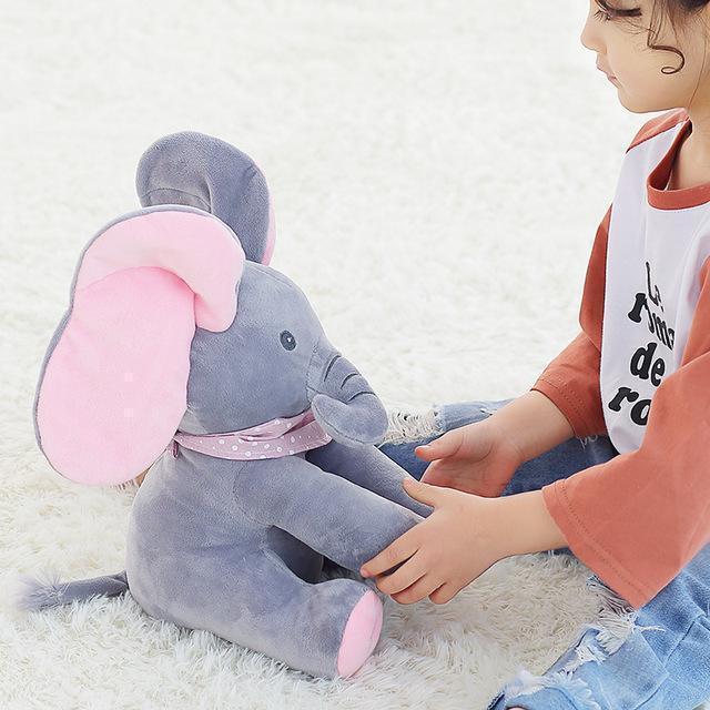 MAliben | Peek-a-Boo Elephant Plush Toy