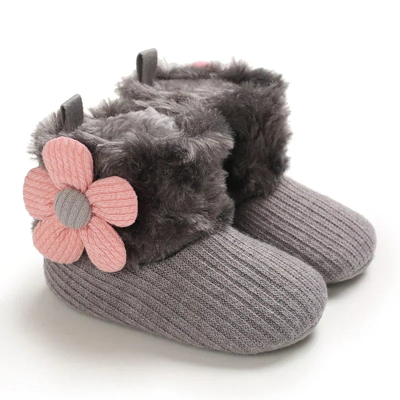 Maliben | Warm Baby Winter Boots – Soft, Cushioned Slippers With Non-Slip Sole