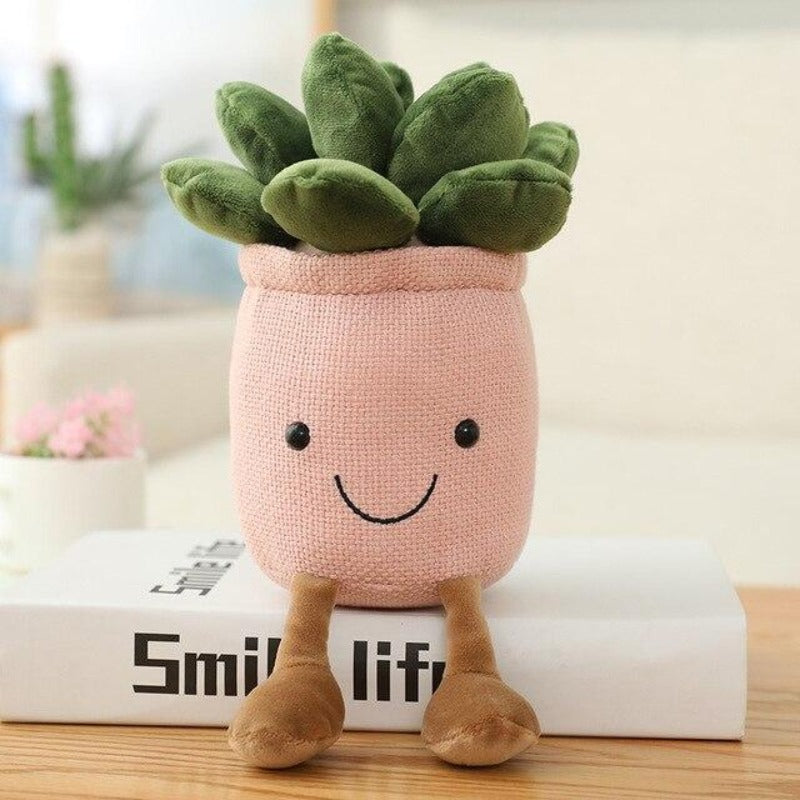 Maliben | Buddy Moonstones Flower Pot Plush