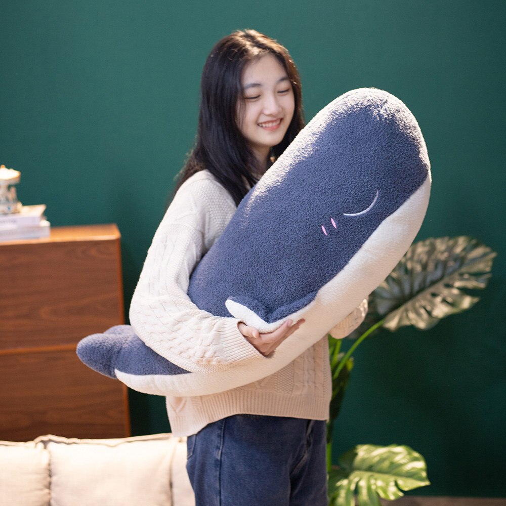 Maliben | Adorable Fluffy Blue Whale Plushie