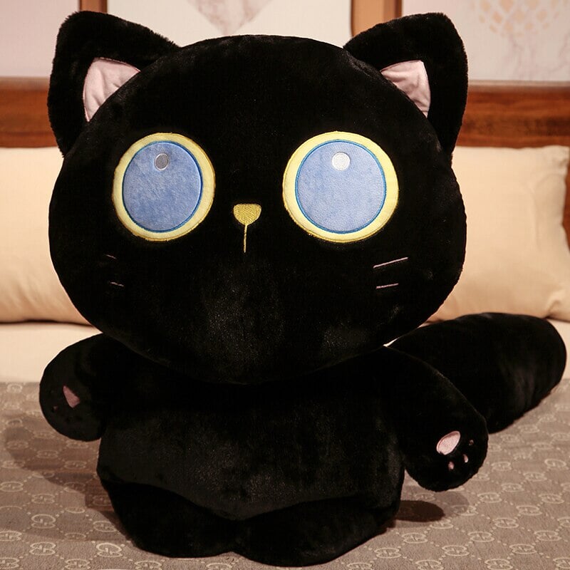 Maliben | Arrayah The Blue Eye Black Cat Plushie