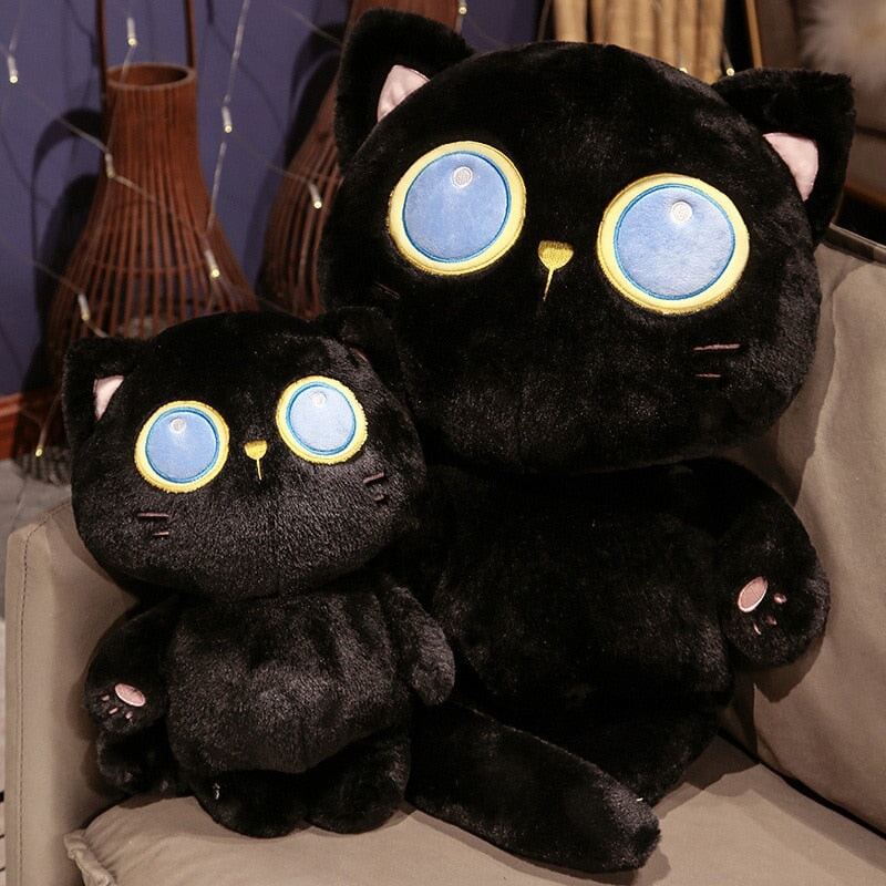 Maliben | Arrayah The Blue Eye Black Cat Plushie