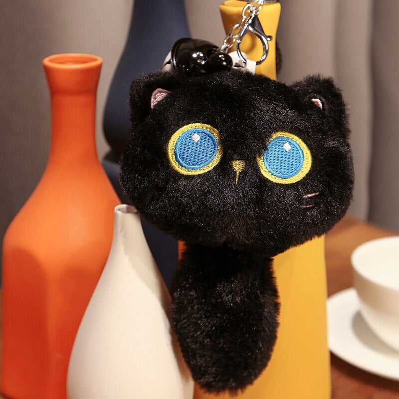 Maliben | Arrayah The Blue Eye Black Cat Plushie