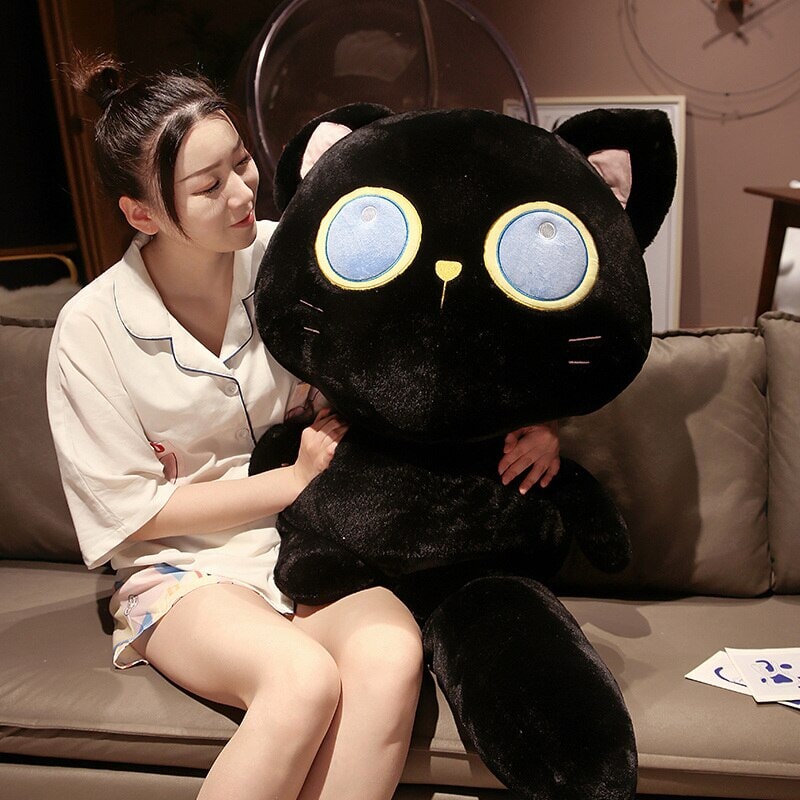 Maliben | Arrayah The Blue Eye Black Cat Plushie
