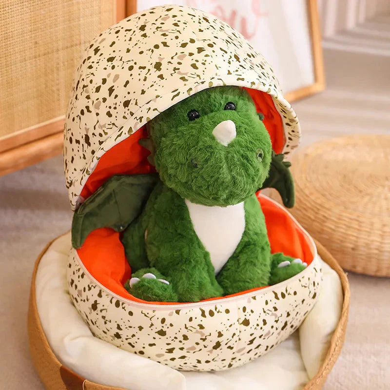 Maliben | Baby Dragon Egg 2-In-1 Plush