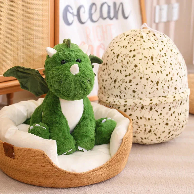Maliben | Baby Dragon Egg 2-In-1 Plush
