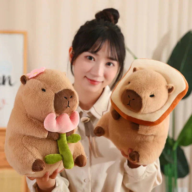 Maliben | Baby Kawaii Capybara Dress-Up Plushies