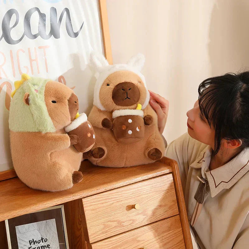 Maliben | Baby Kawaii Capybara Dress-Up Plushies
