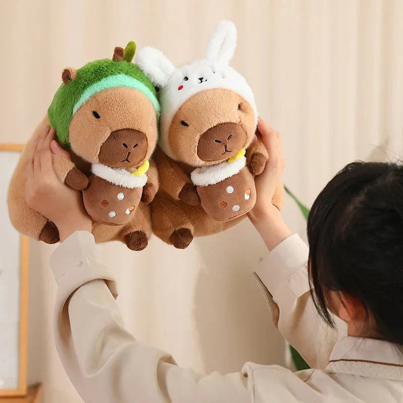Maliben | Baby Kawaii Capybara Dress-Up Plushies