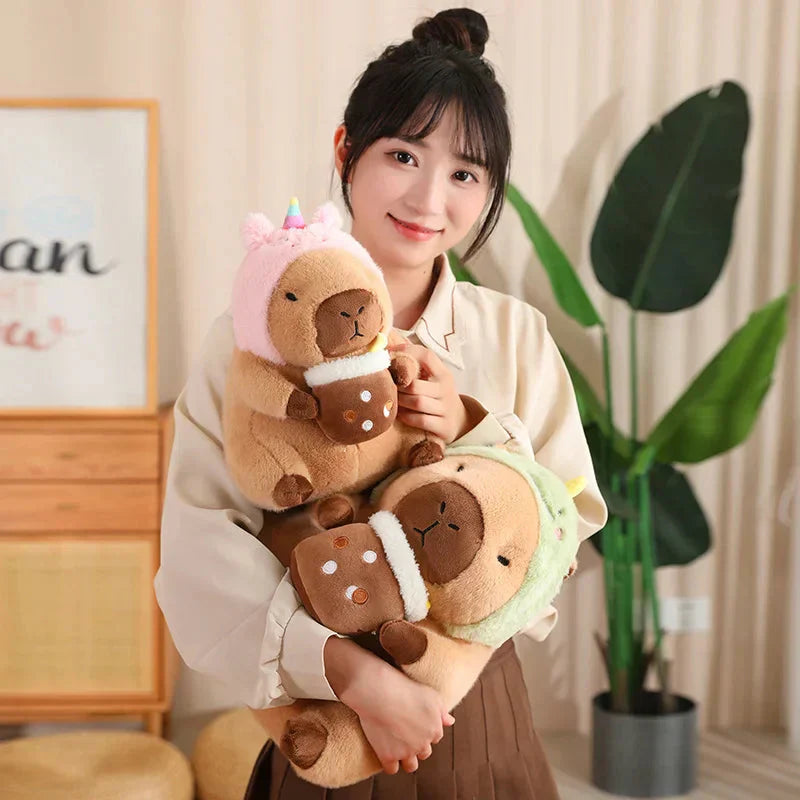 Maliben | Baby Kawaii Capybara Dress-Up Plushies