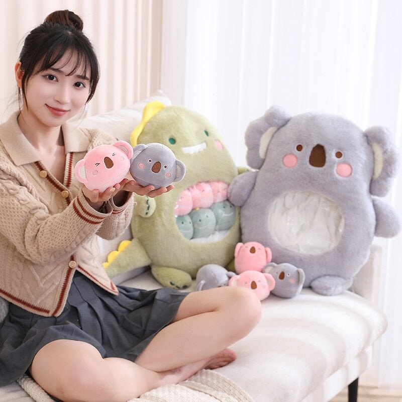 Maliben | Bag Of Koala Dino Bunny Panda Plushie Collection