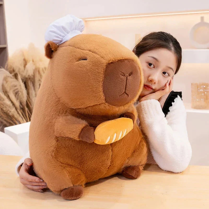 Maliben | Baker And Chef Capybara Plush Collection