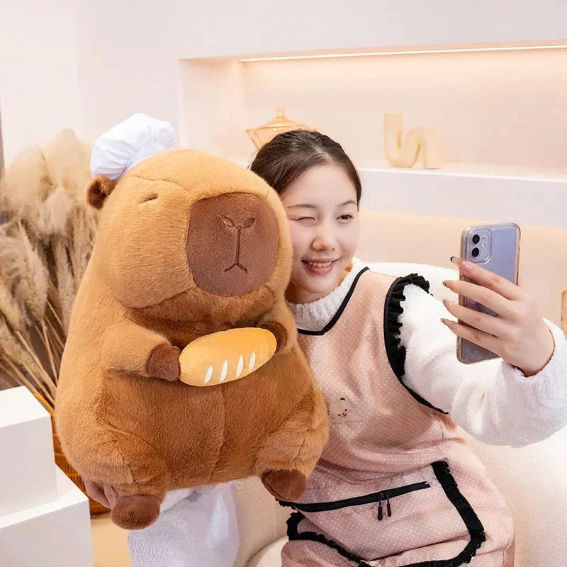 Maliben | Baker And Chef Capybara Plush Collection