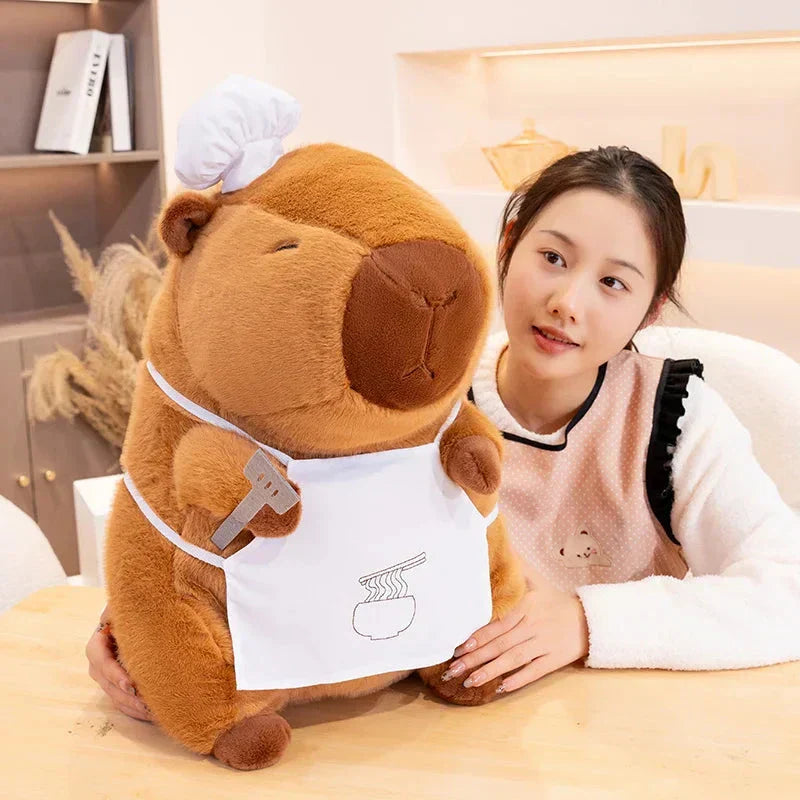 Maliben | Baker And Chef Capybara Plush Collection