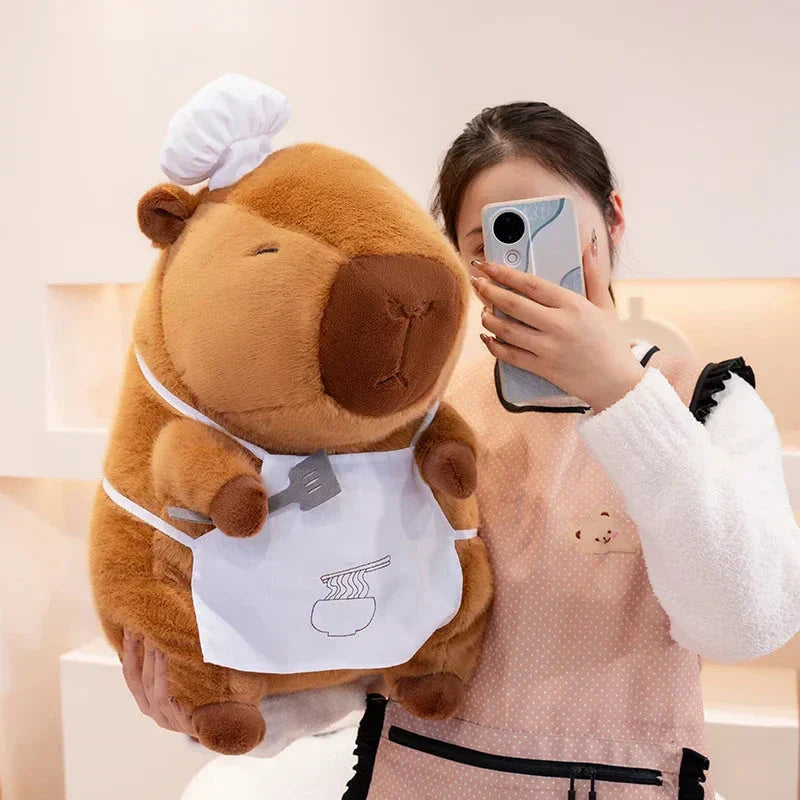 Maliben | Baker And Chef Capybara Plush Collection
