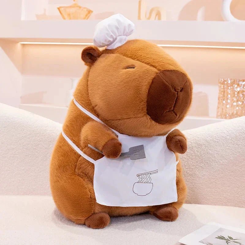 Maliben | Baker And Chef Capybara Plush Collection