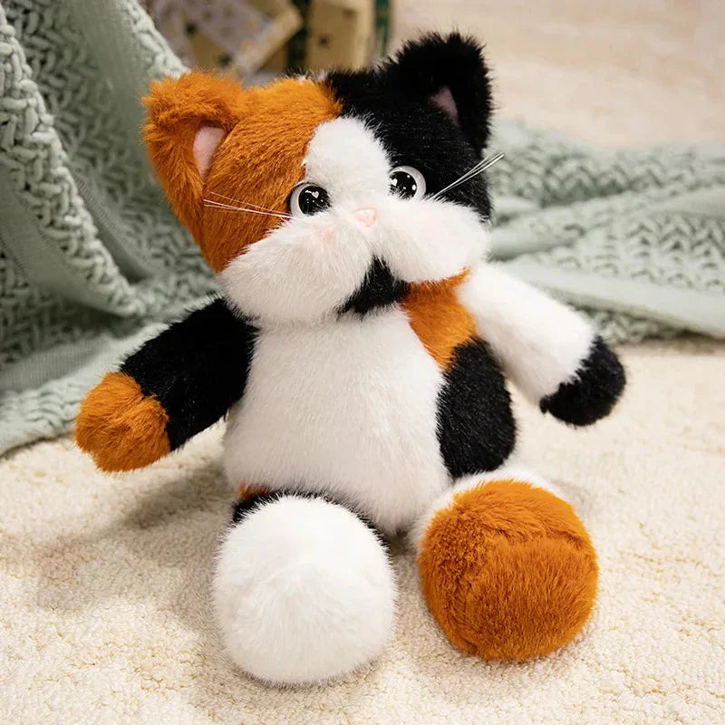 Maliben | Big-Eyed Calico Siamese Cat Plush Friends