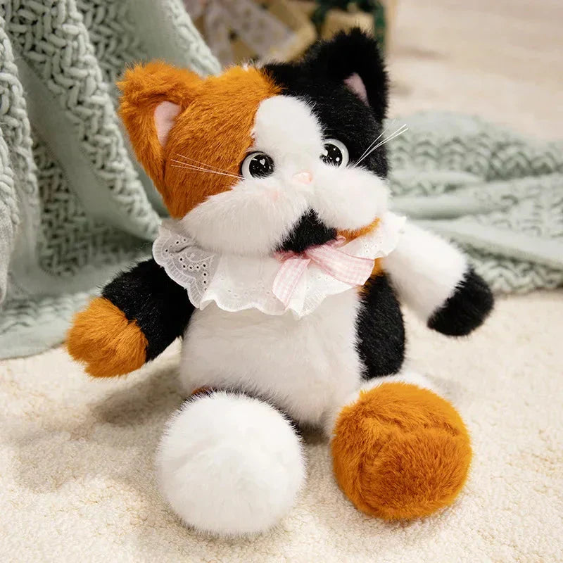 Maliben | Big-Eyed Calico Siamese Cat Plush Friends