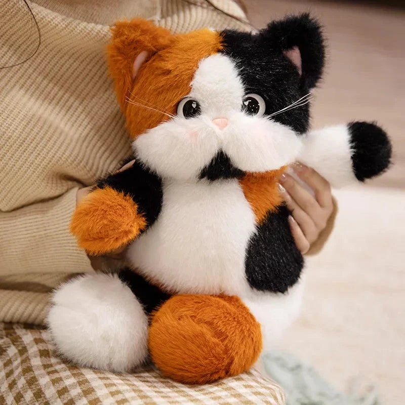 Maliben | Big-Eyed Calico Siamese Cat Plush Friends