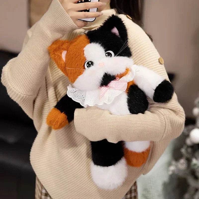 Maliben | Big-Eyed Calico Siamese Cat Plush Friends