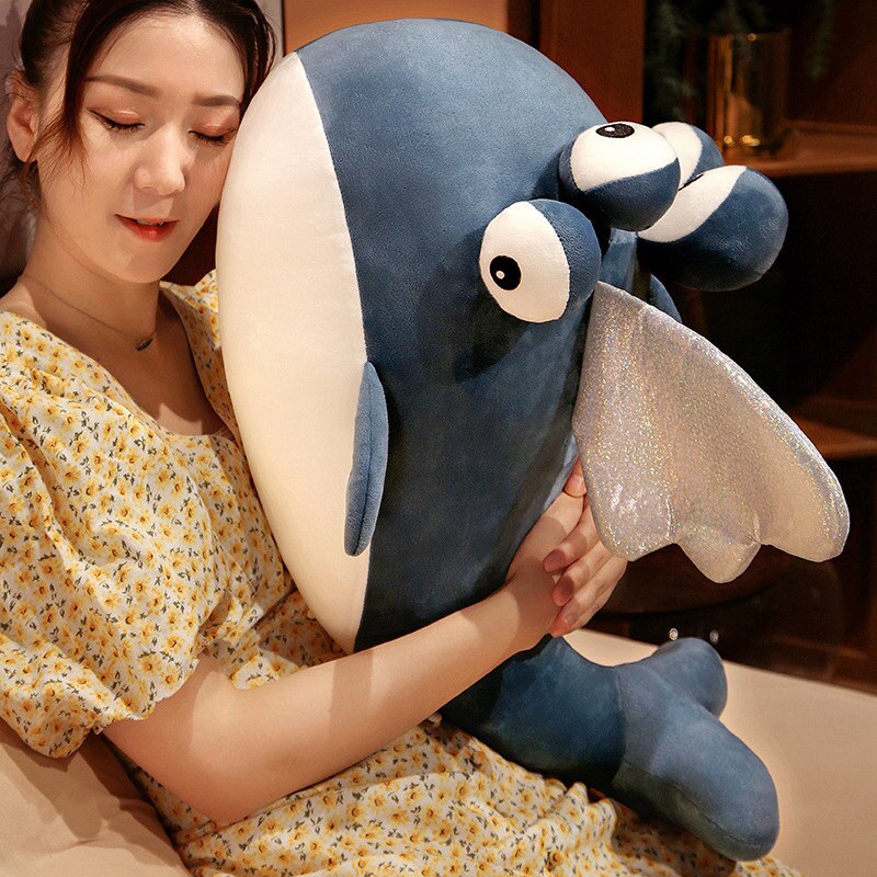 Maliben | Blue Alien Whale With Wings Plushie