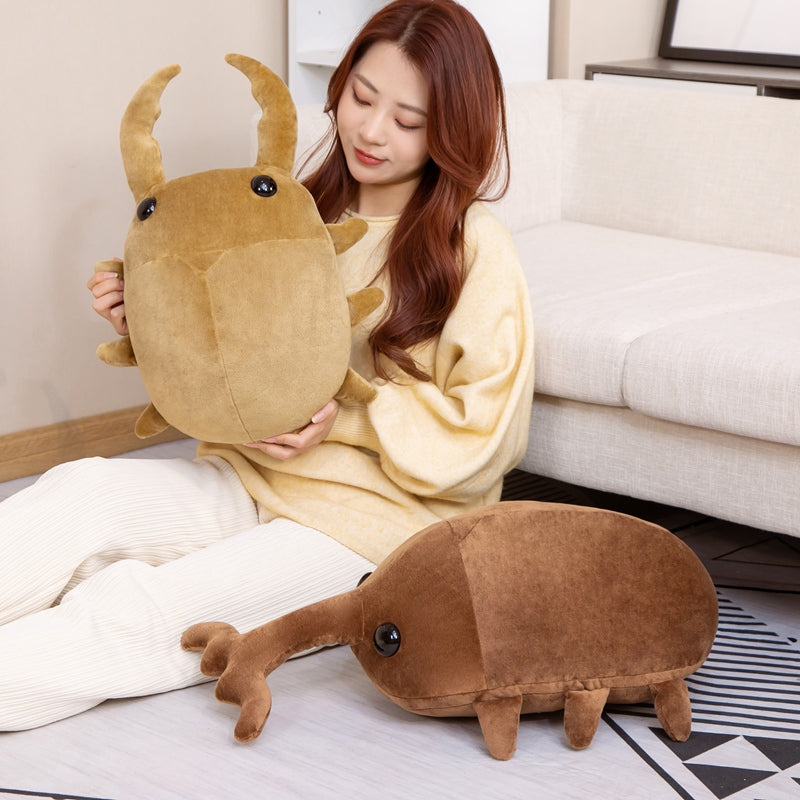 Maliben | Brown Kawaii Dung Beetles Plushies
