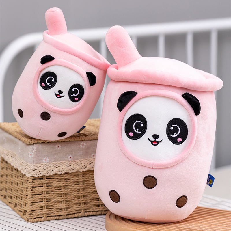 Maliben | Bubble Tea Panda Family Plushies