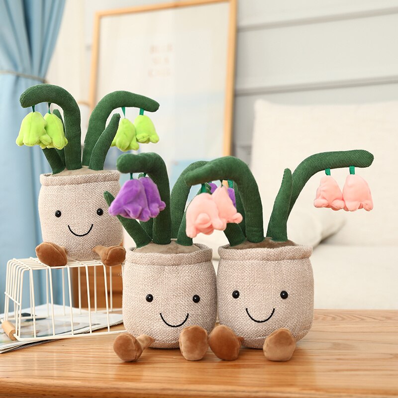 Maliben | Fuzzy Fella Flower Pot Plush
