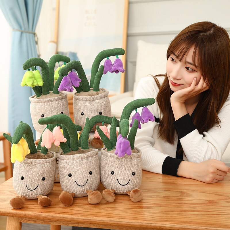 Maliben | Fuzzy Fella Flower Pot Plush