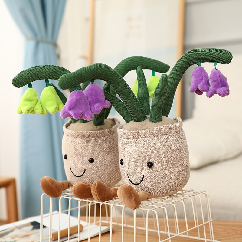 Maliben | Fuzzy Fella Flower Pot Plush