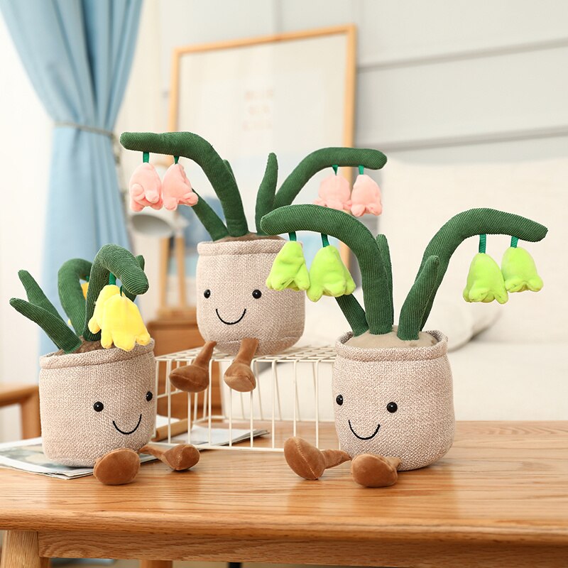 Maliben | Fuzzy Fella Flower Pot Plush