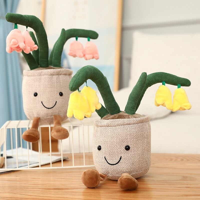Maliben | Fuzzy Fella Flower Pot Plush