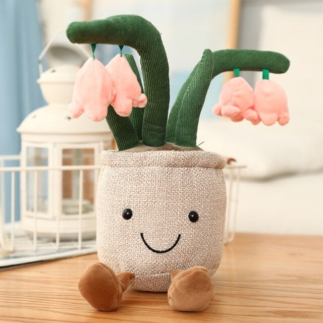 Maliben | Fuzzy Fella Flower Pot Plush