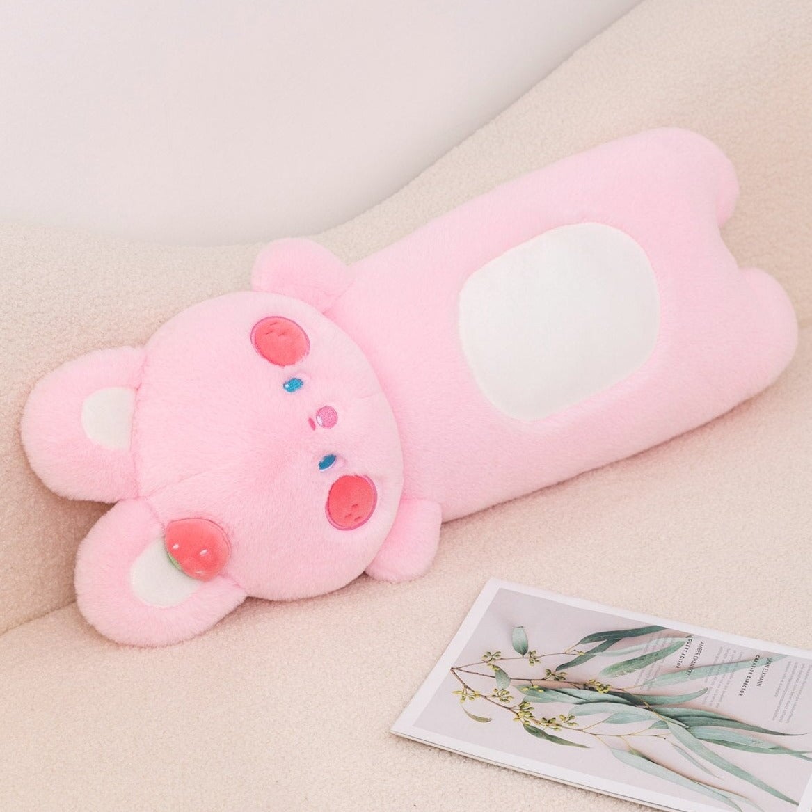 Maliben | Buttons The Fluffy Pink Bunny Plushie